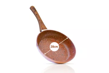 Pánev Copper & Stone Pan - 28 cm - Livington 