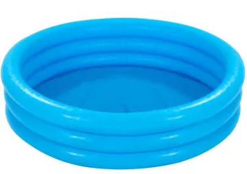 nafukovací bazén modrý, 168 x 38 cm