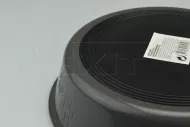 Protiskluzová plastová miska AMSTERDAM (21.5x5.5cm) - Tmavě šedá