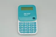 Skládací kalkulačka VECTOR 886211 (7cm) - Tyrkysová