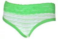 Dámské kalhotky s krajkou v pase Tina Shan M-1526 - 1 ks, velikost L