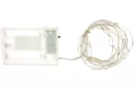 Mikro LED světýlka na baterie - 2,5 m - 40 diod - vícebarevné