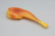 Gumová pískací hračka pro psy - Drůbeží stehno (19cm)