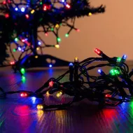 Vánoční osvětlení - barevné venkovní 14m - 560 LED