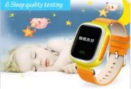 Dětské inteligentní hodinky Q60 s navigací - růžové
