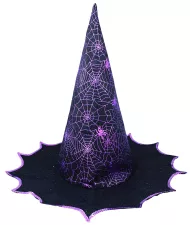 klobouk čarodějnice/halloween /, pro dospělé