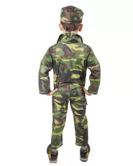karnevalový kostým ARMY - voják, dětský, vel. M