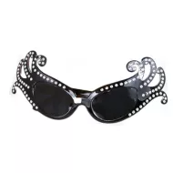 brýle karnevalové Lady G černé