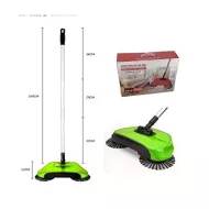 Multifunkční smeták Sweep Drag pro pevné podlahy - 3 v 1 - zelený