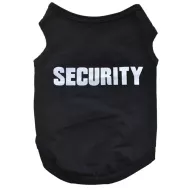 Bavlněné tričko pro pejska s nápisem SECURITY, velikost L