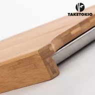 Bambusové prkénko na krájení s tácem - TakeTokio