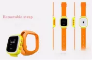 Dětské inteligentní hodinky Q60 s navigací - žluté