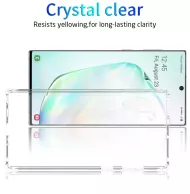 Nárazuvzdorný ochranný kryt pro Samsung Galaxy Note 10+ - transparentní