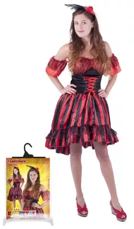 karnevalový kostým tanečnice Sally pro dospělé, vel. M