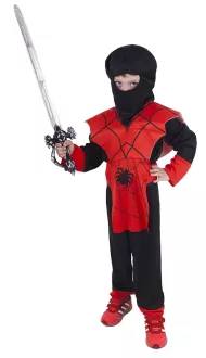 karnevalový kostým NINJA pavouk vel. M