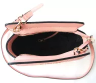 Micky Ken Luxusní kabelka MK30381 - růžová