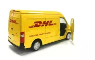 Kovové autíčko DHL Mercedes-Benz Sprinter Van s otevíracími dveřmi - 1:36