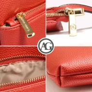 Anna Grace Elegantní kabelka AG00539 - červená