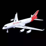 Letadlo A380 - se zvukem a světlem - červené - Rappa