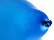 balónek nafukovací 27 cm metalický 6 ks v sáčku