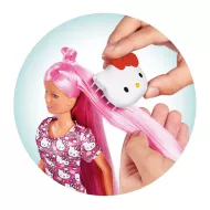Panenka Steffi s duhovými vlasy - s šaty od Hello Kitty - Simba