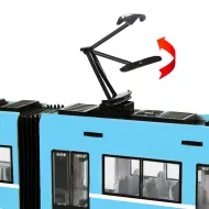 Moderní kloubová tramvaj s otevíracími dveřmi - 47 cm - Rappa