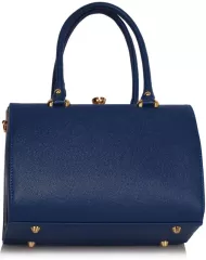 LS Fashion Elegantní kabelka LS00510 - tmavě modrá