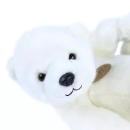 Plyšový lední medvěd ležící, 25 cm