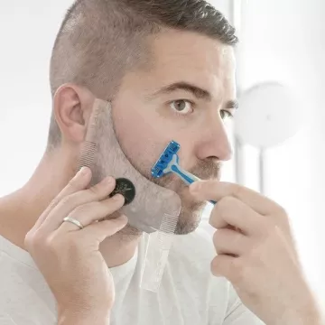 Šablona na holení vousů Hipster Barber - InnovaGoods
