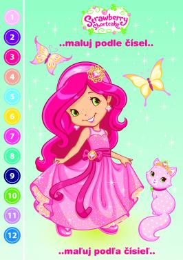 Omalovánka A5 Strawberry Maluj podle čísel Omalovánka A5 Strawberry Maluj podle čísel