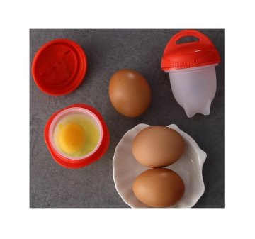 Plastové pohárky na vaření vajec - sada 6 ks