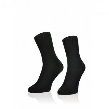 Zdravotní bambusové ponožky BambooMedica - černé - 1 pár - Intenso