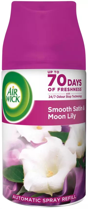 Náplň do osvěžovače vzduchu - Freshmatic - Jemný satén a měsíční lilie - 250 ml - Air Wick