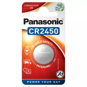 Lithiová knoflíková baterie - CR2450 - Panasonic