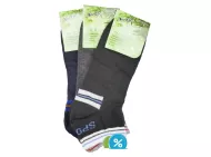 Pánské kotníkové bambusové ponožky NaiGe NM30103 - 3 páry, velikost 43-47