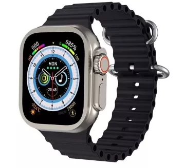 Sada chytrých hodinek Ultra 3 + 1 - černé