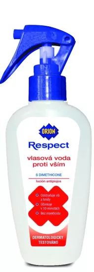 Orion respect - vlasová voda proti vším a hnidám, 100ml
