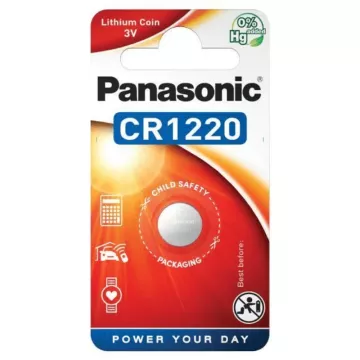 Lithiová knoflíková baterie - CR1220 - Panasonic