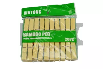 Bambusové kolíčky na prádlo (20ks)