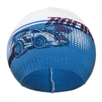 Podzimní dětská čepička New Baby Racing tmavě modrá Podzimní dětská čepička New Baby Racing tmavě modrá