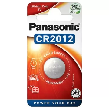 Lithiová knoflíková baterie - CR2012 - Panasonic