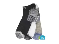 Pánské kotníkové bavlněné ponožky Pesail LM213 - 3 páry, velikost 40-43
