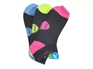 Dámské kotníkové bavlněné ponožky Pesail LW089 - 3 páry, velikost 38-42