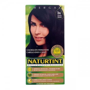 Barva bez amoniaku Naturtint - Ebenová černá, Nº 1N Barva bez amoniaku Naturtint - Ebenová černá, Nº 1N