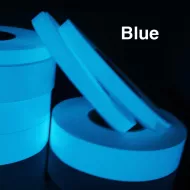 Orientační a výstražná fluorescenční páska - 2,9 m - modrá