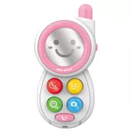 Dětský telefónek se zvuky BAYO pink