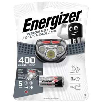 Čelová svítilna - Headlight Vision HD+ Focus - 400 lm - Energizer
