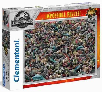 Puzzle Jurský svet Impossible 1000 dílků Puzzle Jurský svet Impossible 1000 dílků