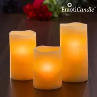 LED svíčky blow sensor EmotiCandle - 3 ks