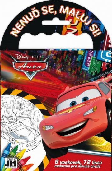 Omalovánka na cesty Cars Omalovánka na cesty Cars